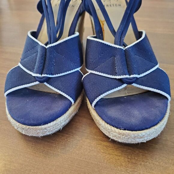 Impo Tiza Women's Size 6.5M Espadrilles Wedge Sandals, Tegan Fabric Open Toe - Picture 10 of 13